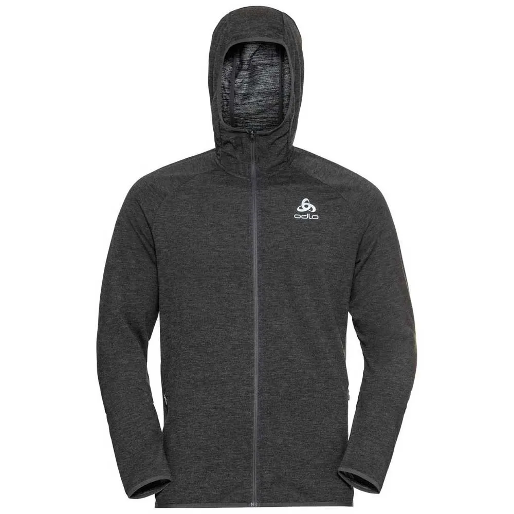 Odlo Easy 365 Hetteskjorte, Black melange