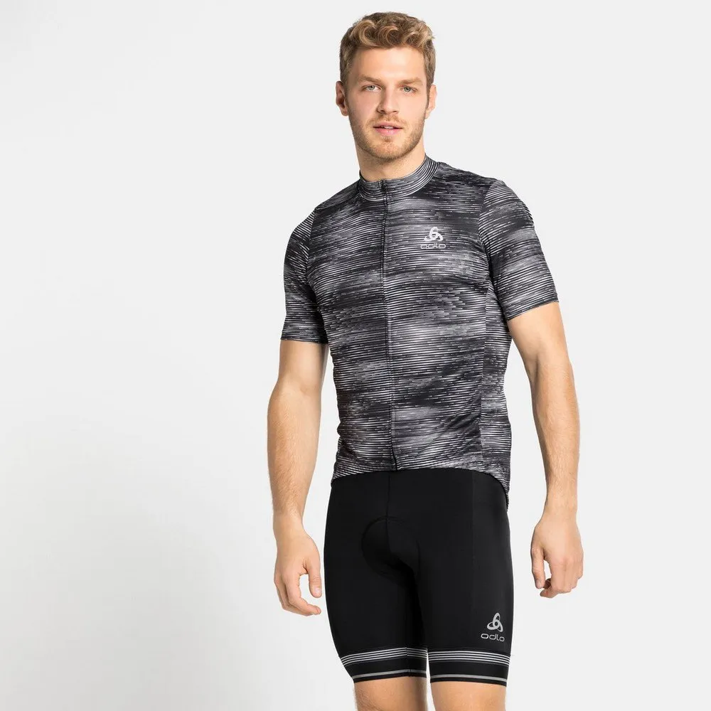 Odlo Element 411782 Kort Ermet Trøye, Black, S