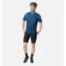 Odlo Essential 411952 Kort Ermet Trøye, Porcelain / blue wing teal, S