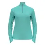 Odlo Essential Ceramiwarm Halv Glidelås Langarmet T-skjorte female