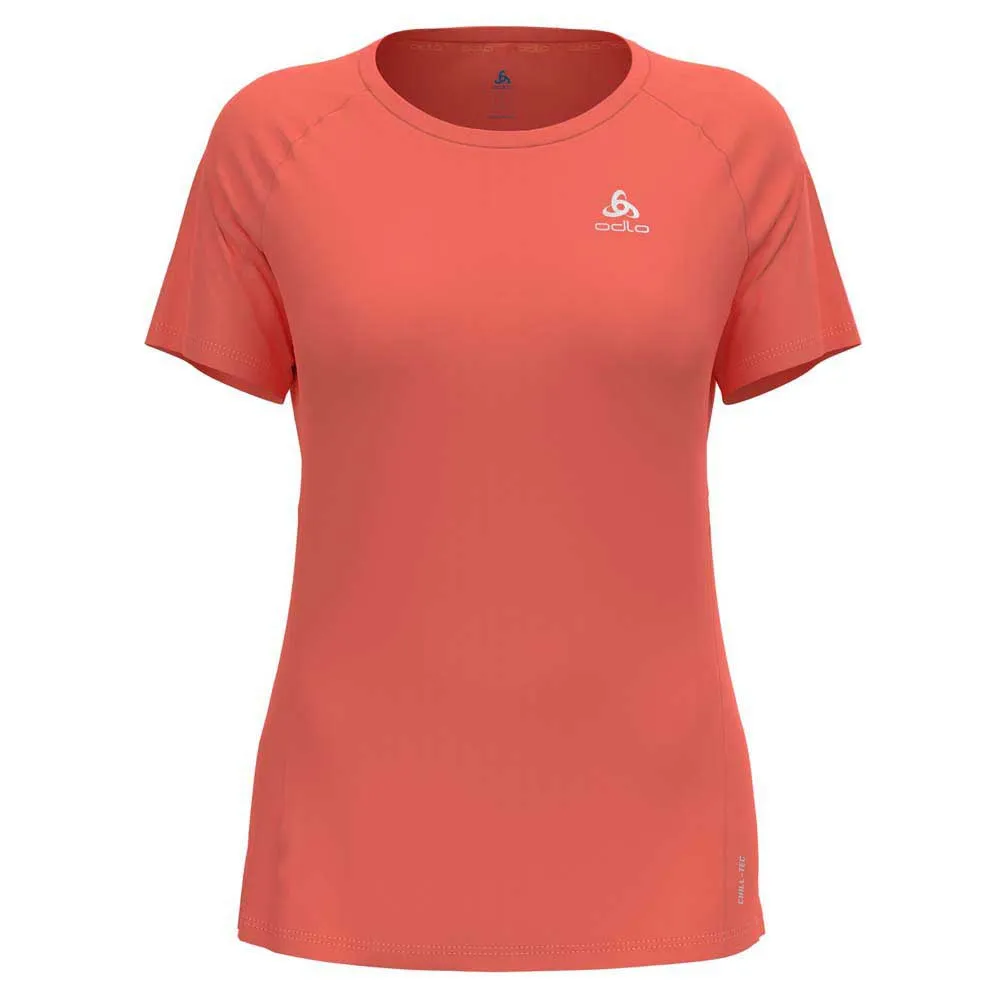 Odlo Essential Chill-tech Kortarmet T-skjorte female