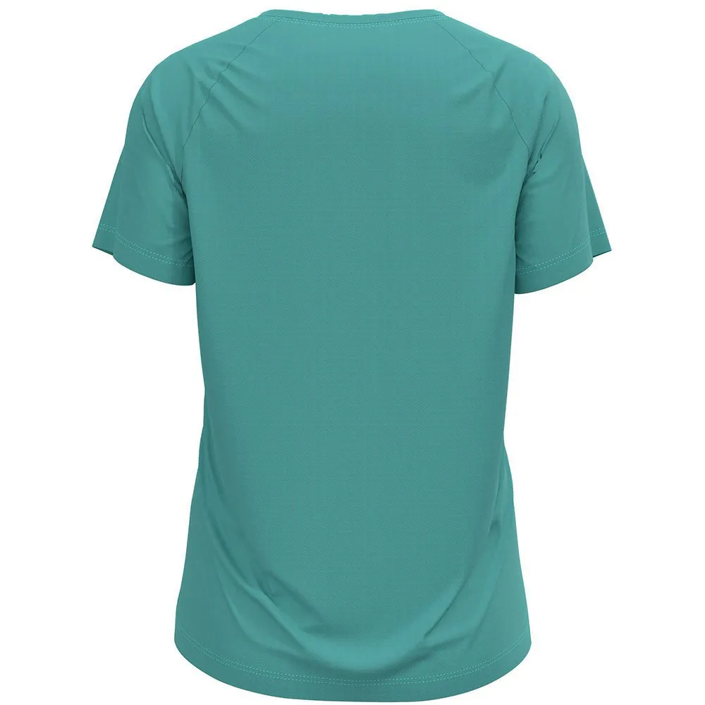 Odlo Essential Print Kortarmet T-skjorte female, Jaded