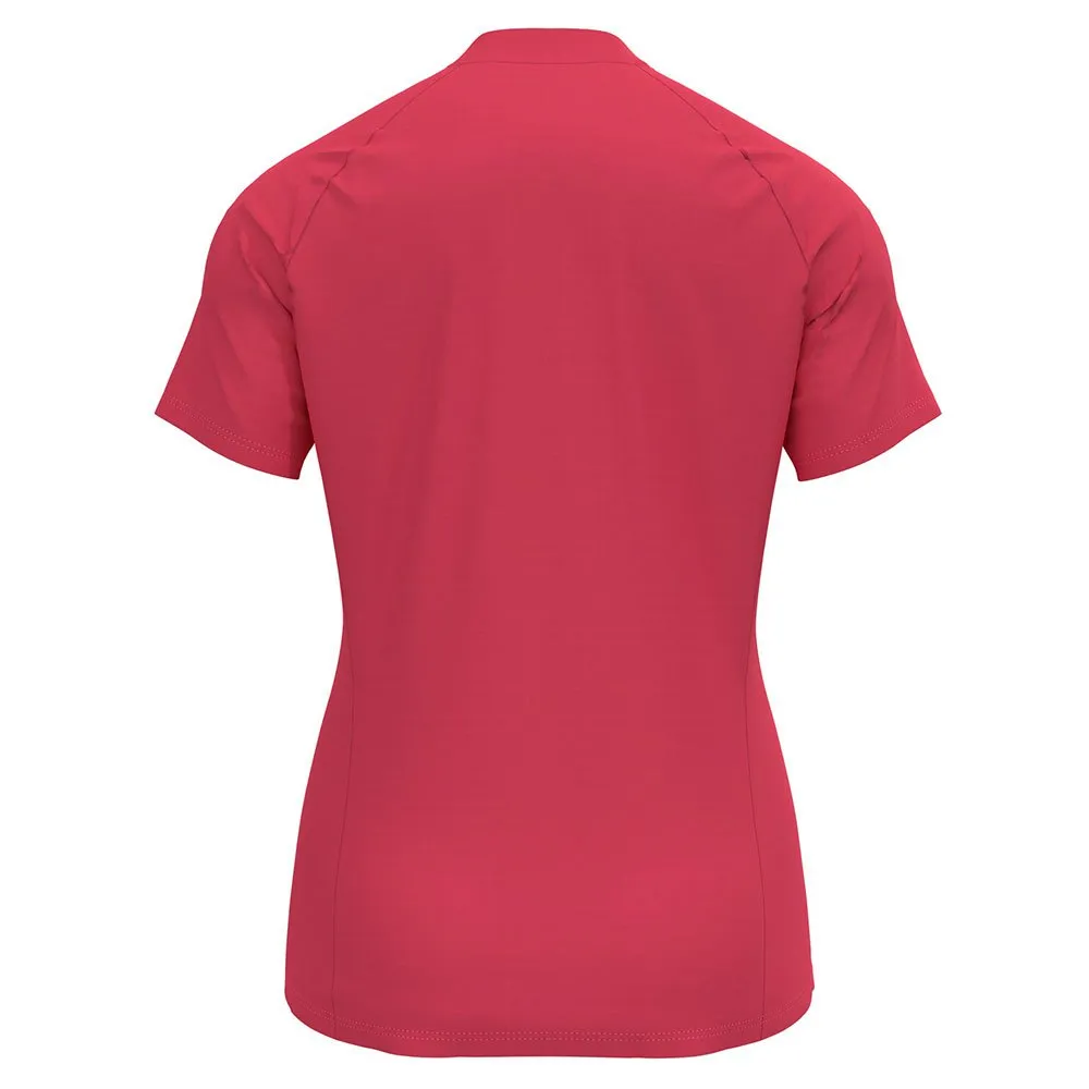 Odlo Essential Trail Zip Kortarmet T-skjorte Odlo Essential Trail Zip Kortarmet T-skjorte