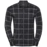 Odlo graphite grey / odlo concrete grey / black / check