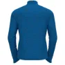 Odlo Fli Light Imprime Fleecejakke Med Full Glidelås, Indigo bunting