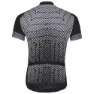 Odlo Fujin Print Kort Ermet Trøye, Black / odlo silver grey, S