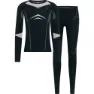Odlo Fundamentals Performance Warm Basislagsett Refurbished, Dark sapphire / silver cloud