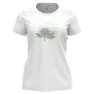 Odlo Halden Imprime Kortarmet T-skjorte, White