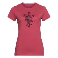 Odlo Kumano Logo Print Kortarmet T-skjorte