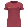 Odlo Kumano Seasonal Imprime Kortarmet T-skjorte, Holly berry