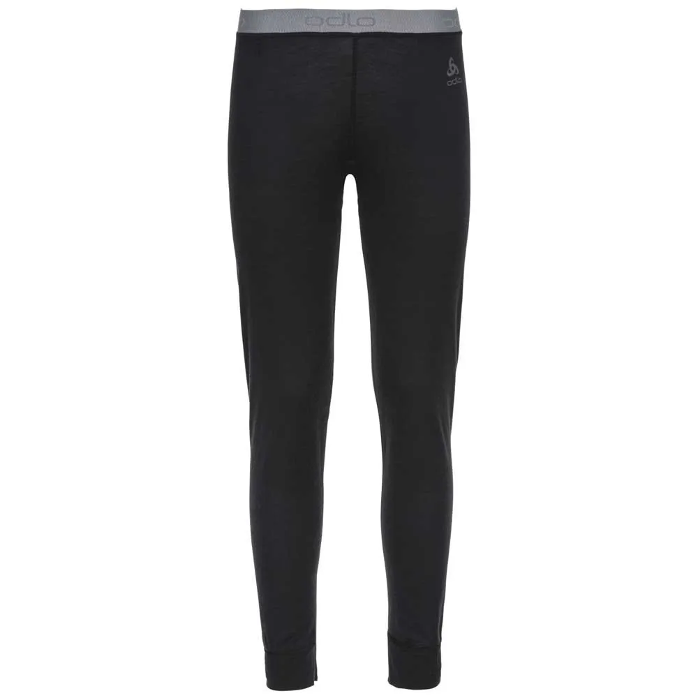 Odlo Merino Warm Langarmet Baselag, Black / black