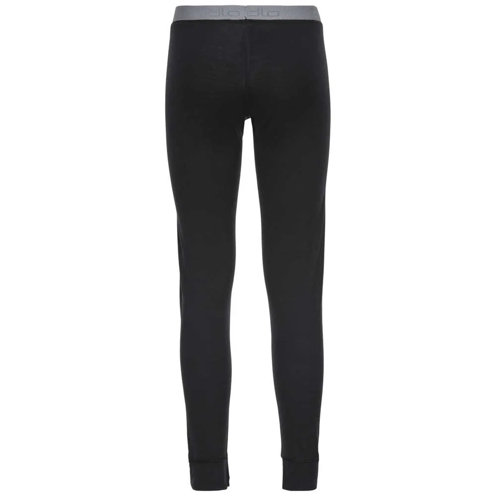 Odlo Merino Warm Langarmet Baselag, Black / black