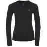 Odlo Merino Warm Langarmet Baselag, Black / black