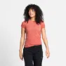 Odlo Natural Kinship X-light Kortærmet Baselayer, Burnt sienna melange
