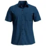 Blue aster / diving navy / check
