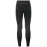 Odlo Performance Warm Baselagbukser, Black / odlo concrete grey