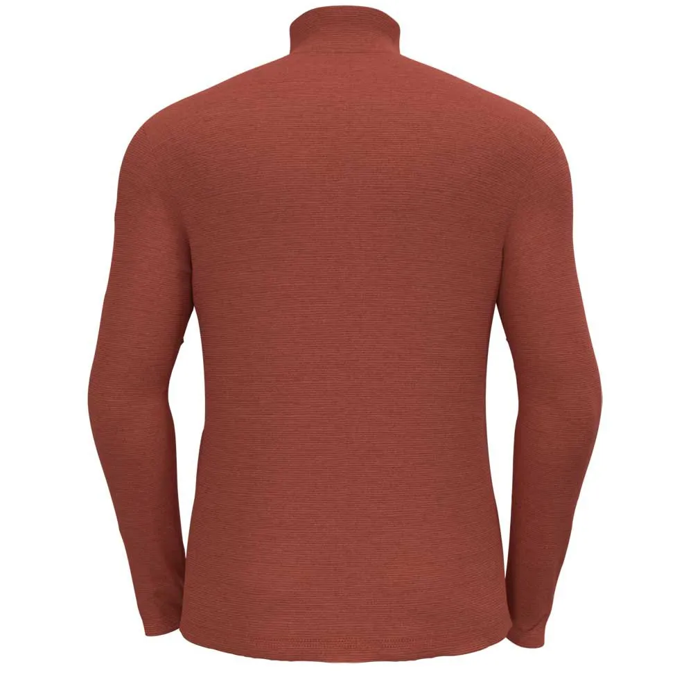 Odlo Roy Fleecejakke Med Full Glidelås, Ketchup / orange rust Odlo Roy Fleecejakke Med Full Glidelås, Ketchup / orange rust