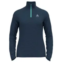Odlo Run Easy Warm Halv Glidelås Langarmet T-skjorte female Odlo Run Easy Warm Halv Glidelås Langarmet T-skjorte female