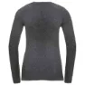 Odlo Top Performance Warm Ec Langarmet Baselag, Grey melange / black