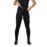 Odlo Zeroweight Ceramiwarm Sykkeltights, Kvinner, Svart, Black