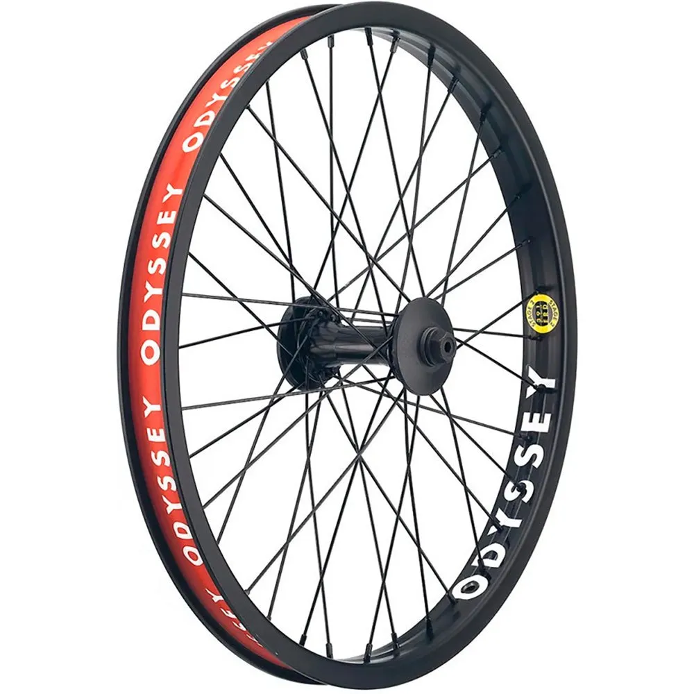 Odyssey Stage2 20´´ Bmx Forhjul, Black, 14 x 100mm Odyssey Stage2 20´´ Bmx Forhjul, Black, 14 x 100mm