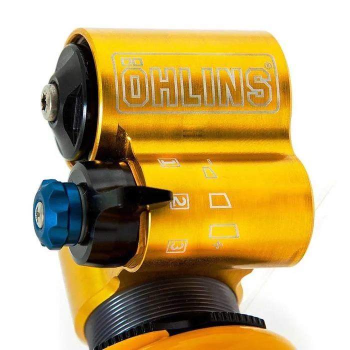ÖHLINS Custom Piggy Back Ttx 22 M Støtdemper, Black / yellow, 89mm, 267mm ÖHLINS Custom Piggy Back Ttx 22 M Støtdemper, Black / yellow, 89mm, 267mm