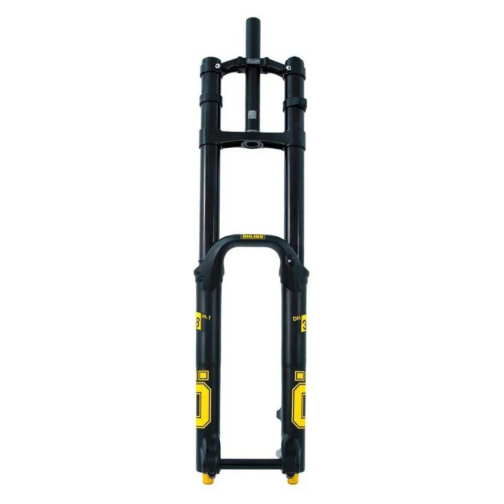 ÖHLINS Race Dh38 Air Ttx18 Mtb-gaffel, Black / yellow, 27.5-29", 180mm ÖHLINS Race Dh38 Air Ttx18 Mtb-gaffel, Black / yellow, 27.5-29", 180mm