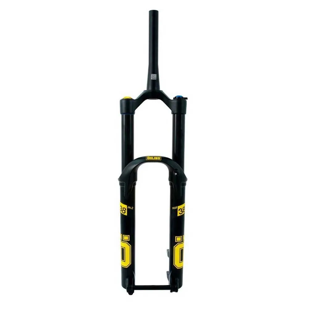 ÖHLINS Rxf38 M.2 Air Ttx18 44 Mm Mtb-gaffel, Black / yellow, 29", 170mm