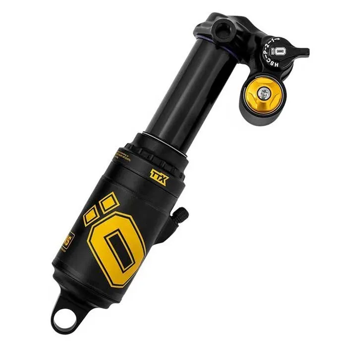 ÖHLINS Ttx Air Tm Støtdemper, Black / yellow, 65mm, 205mm ÖHLINS Ttx Air Tm Støtdemper, Black / yellow, 65mm, 205mm