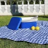 Oem Stiv Bærbar Kjøleboks 10l, Blue / white, One Size
