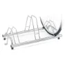 Officine Parolin 3 Bikes Sykkelstativ, Silver, One Size