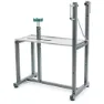 Officine Parolin Genius Arbeidsstasjon, Silver, One Size