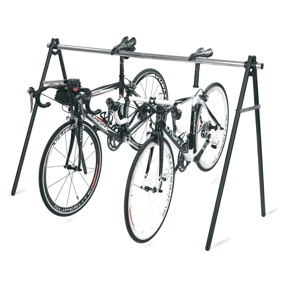 Officine Parolin Team 7 Bikes Sykkelstativ, Black / silver, One Size