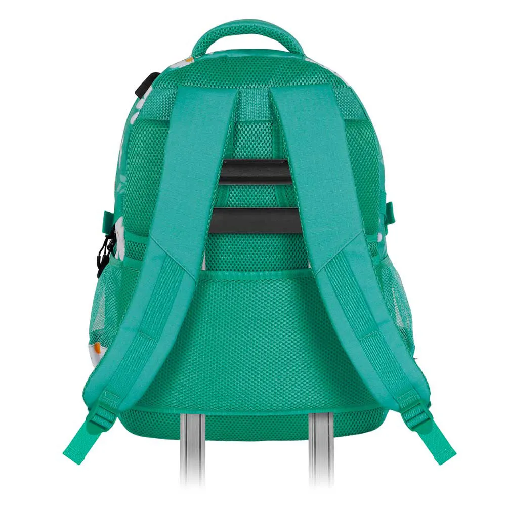 Oh My Pop Blomstrende Plus Kjører Ryggsekk, Turquoise