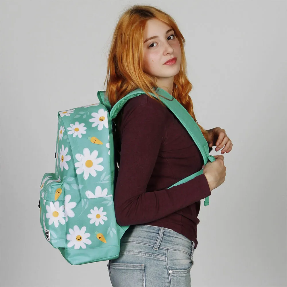 Oh My Pop Blomstrende Vifte Hs 2.2 Ryggsekk, Turquoise Oh My Pop Blomstrende Vifte Hs 2.2 Ryggsekk, Turquoise