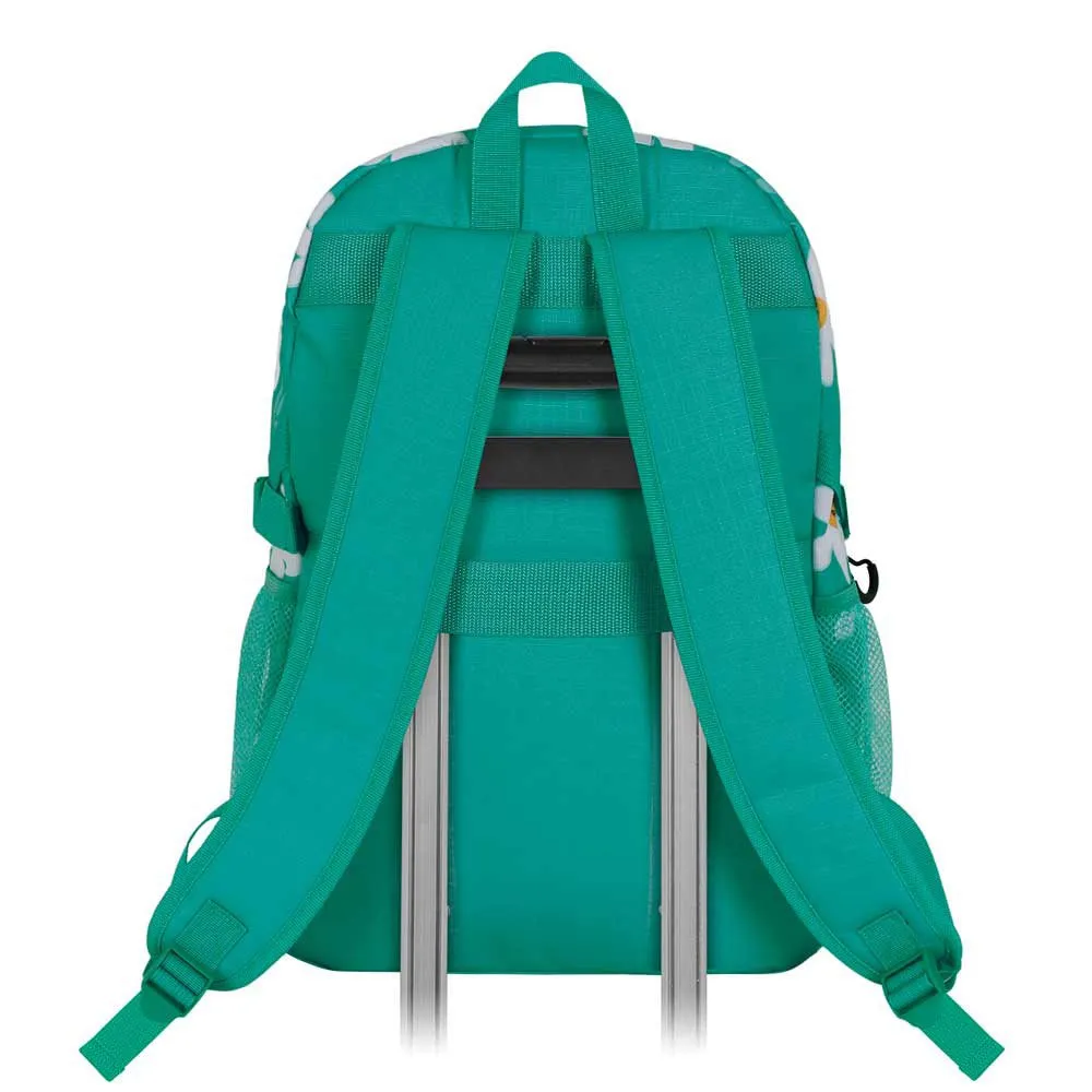 Oh My Pop Blomstrende Viftekamp 2.2 Ryggsekk, Turquoise Oh My Pop Blomstrende Viftekamp 2.2 Ryggsekk, Turquoise