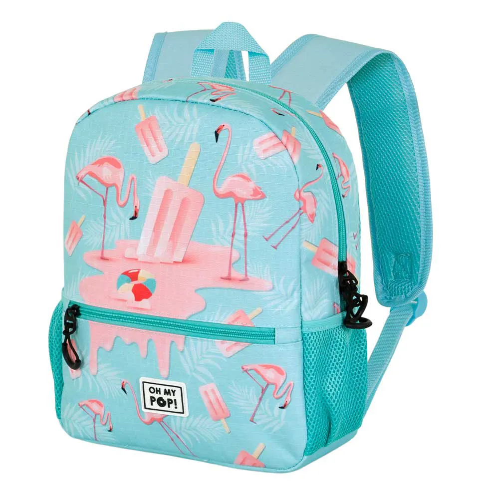 Oh My Pop Is Flamingo Søt Ryggsekk, Turquoise