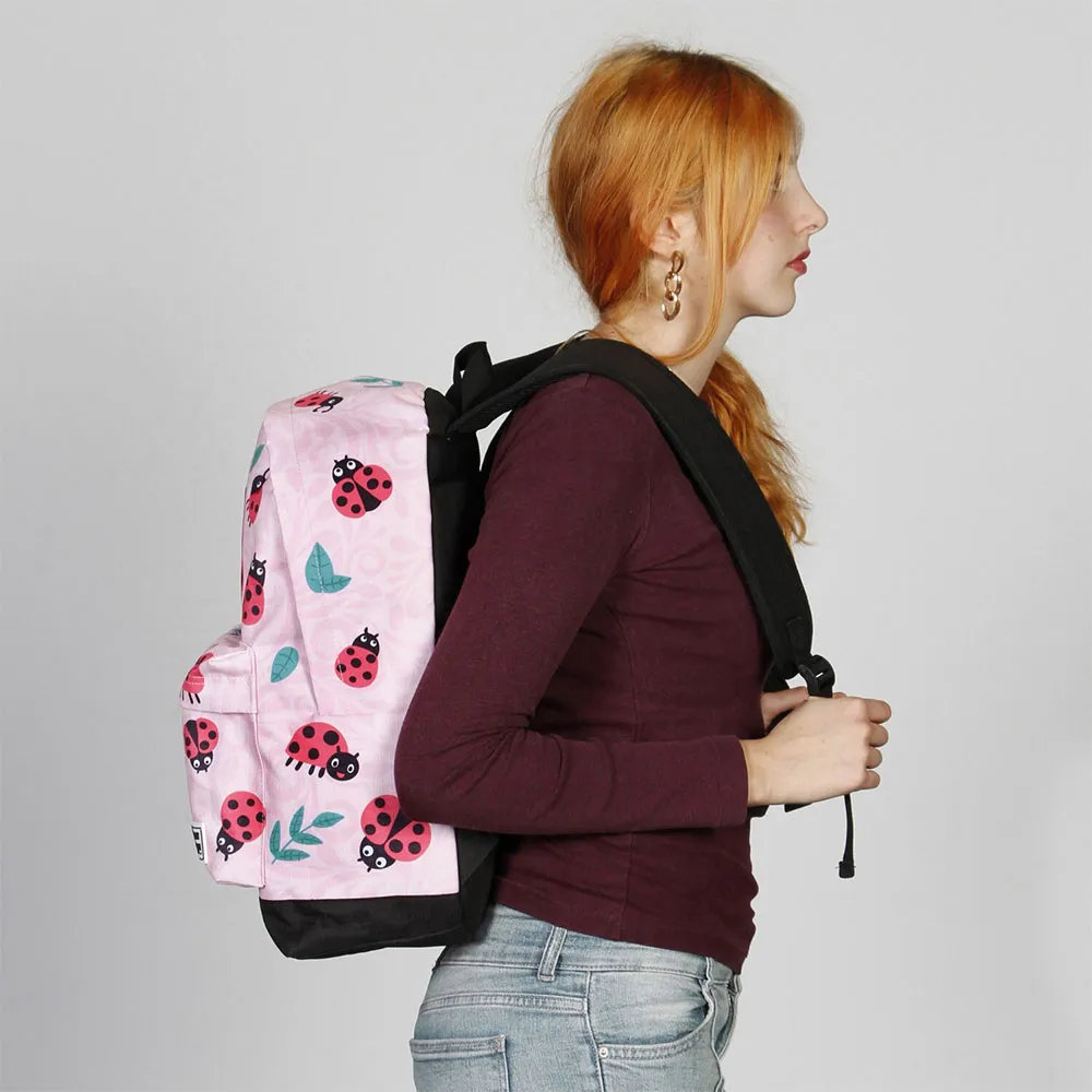 Oh My Pop Ladybug Fan Hs 2.2 Ryggsekk, Pink