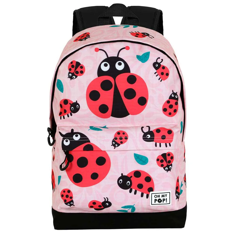 Oh My Pop Ladybug Fan Hs 2.2 Ryggsekk, Pink