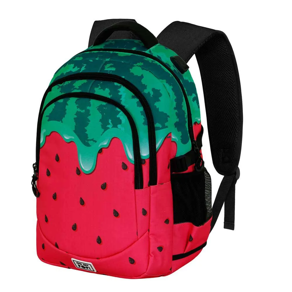 Oh My Pop Melty Melon Plus Løpe Ryggsekk, Green Oh My Pop Melty Melon Plus Løpe Ryggsekk, Green