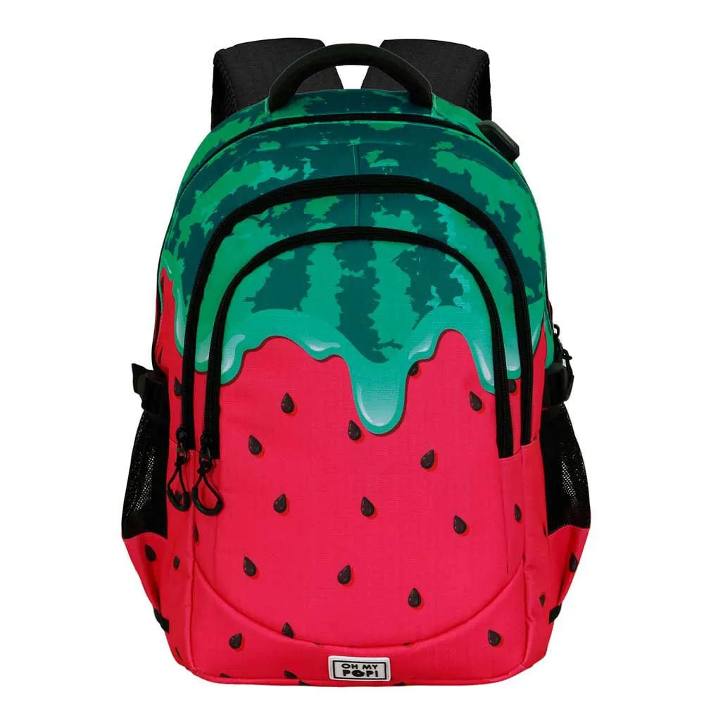 Oh My Pop Melty Melon Plus Løpe Ryggsekk, Green Oh My Pop Melty Melon Plus Løpe Ryggsekk, Green