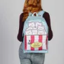 Oh My Pop Popcorn Fan Hs 2.2 Ryggsekk, Blue