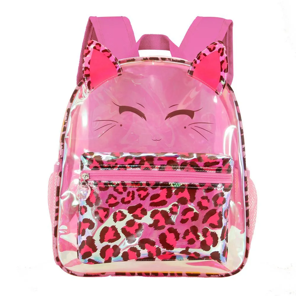 Oh My Pop Small Laser Feline Ryggsekk, Pink Oh My Pop Small Laser Feline Ryggsekk, Pink