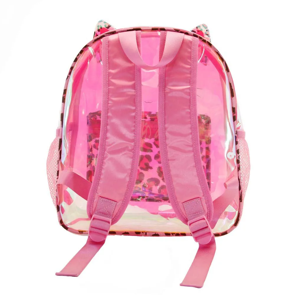 Oh My Pop Small Laser Feline Ryggsekk, Pink Oh My Pop Small Laser Feline Ryggsekk, Pink