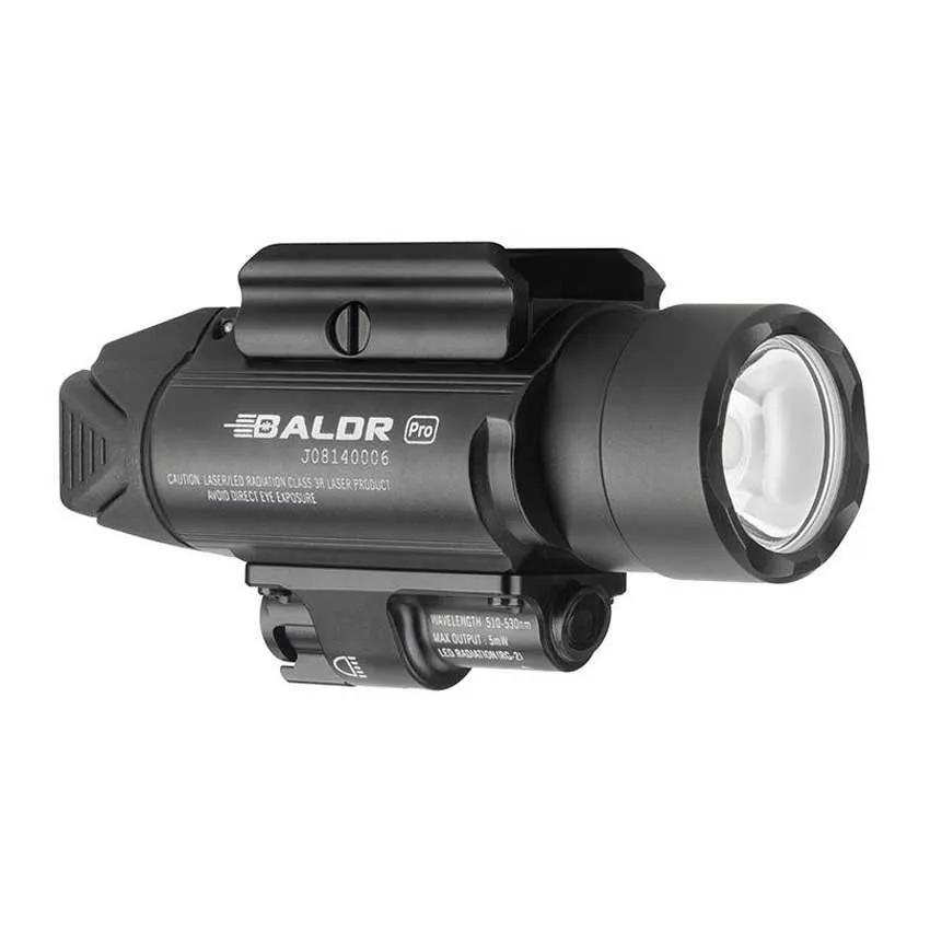 Olight Baldr Pro Valkyrie Grønn Laserlommelykt, Black, 1350 Lysstyrker Olight Baldr Pro Valkyrie Grønn Laserlommelykt, Black, 1350 Lysstyrker