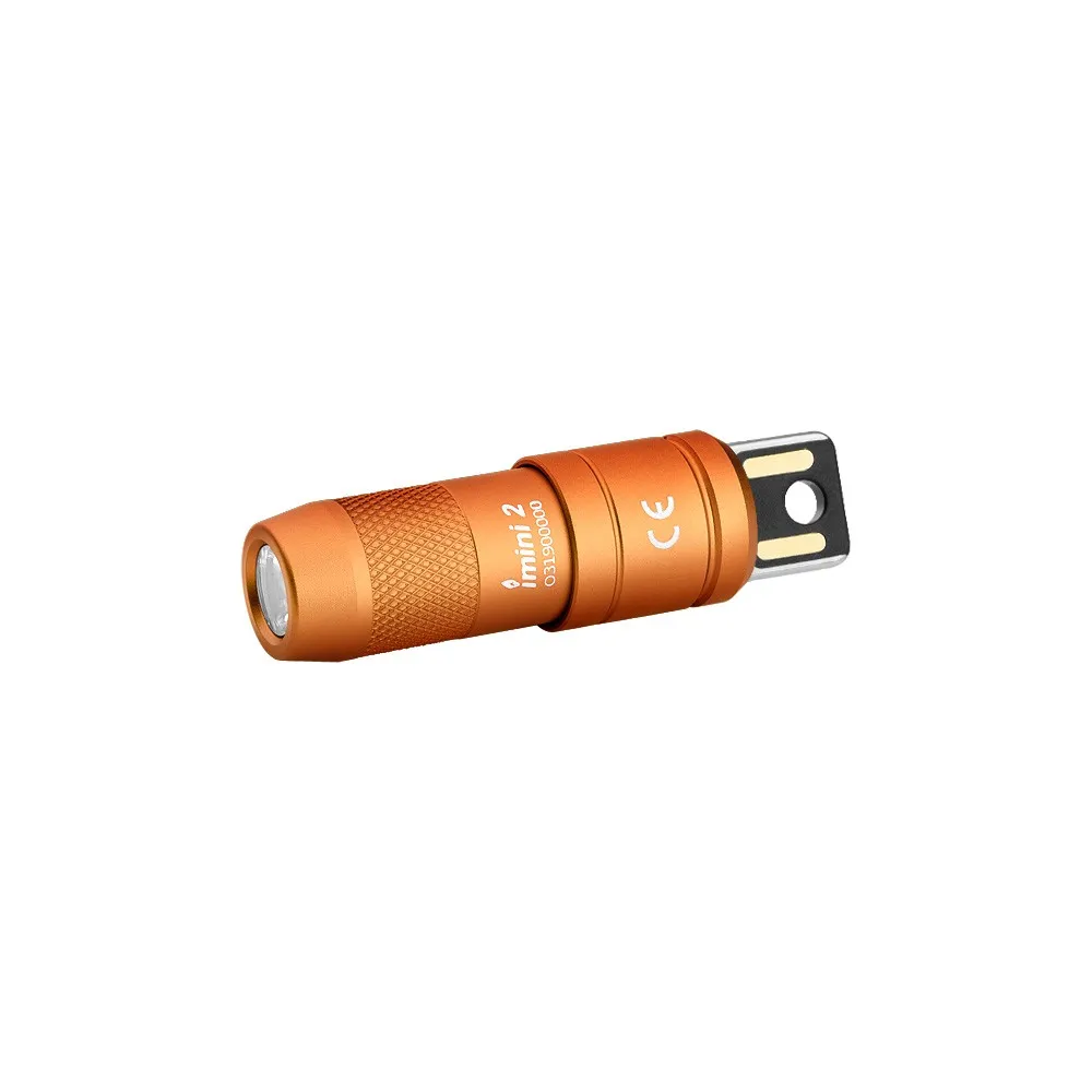 Olight Imini 2 Lommelykt, Orange, 50 Lysstyrker
