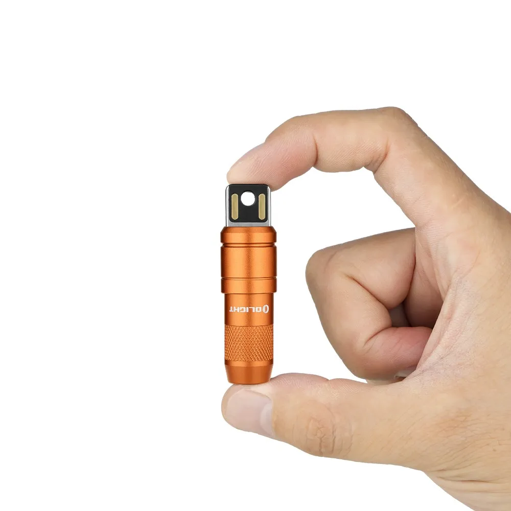 Olight Imini 2 Lommelykt, Orange, 50 Lysstyrker