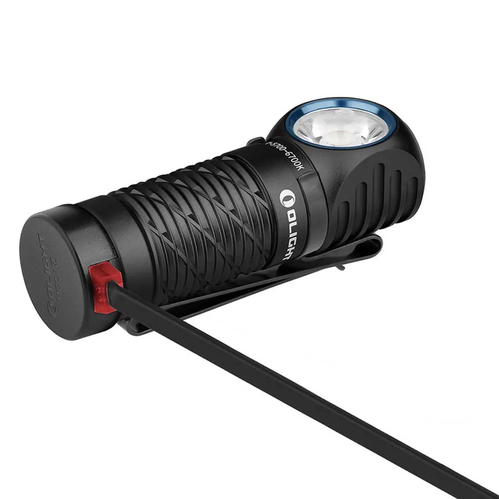 Olight Perun 2 Mini Red Led-lommelykt, Black, 1100 Lysstyrker Olight Perun 2 Mini Red Led-lommelykt, Black, 1100 Lysstyrker