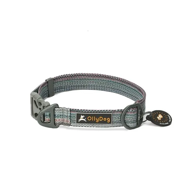 OllyDog Flagstaff Collar, Prism blue, L OllyDog Flagstaff Collar, Prism blue, L