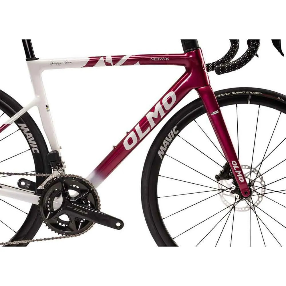Olmo Nerax 105 Di2 2024 Landeveissykkel Olmo Nerax 105 Di2 2024 Landeveissykkel